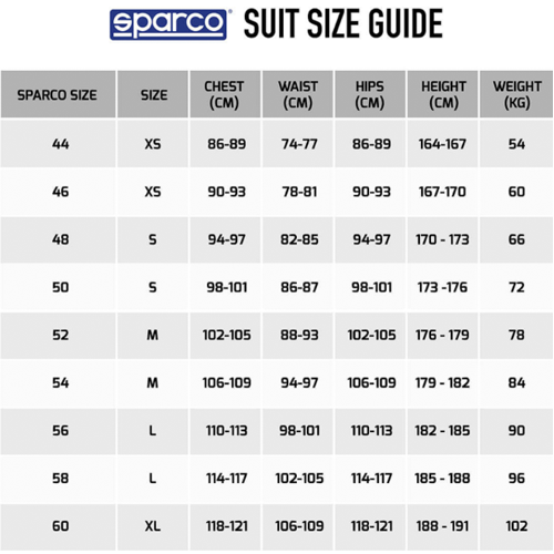 Sparco Sprint Race Suit