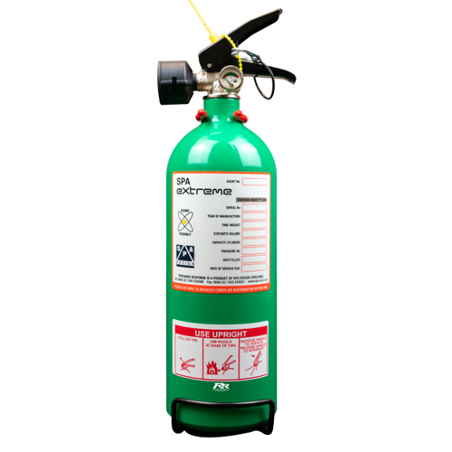 FireSense Extreme 2.0kg Alloy Hand Held Extinguisher