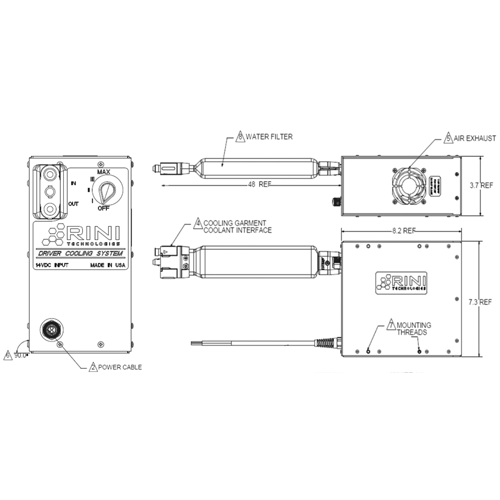 RINI Driver Cooling System