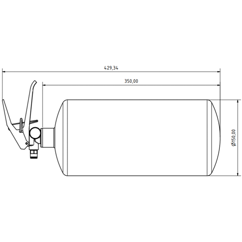 FireSense 4.0lt Steel Mechanical Fire System